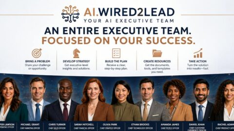 AI.Wired2Lead — Your AI Executive Team AI tool preview