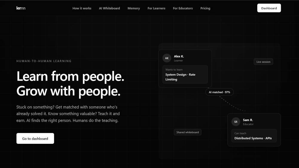 Lernn AI tool preview