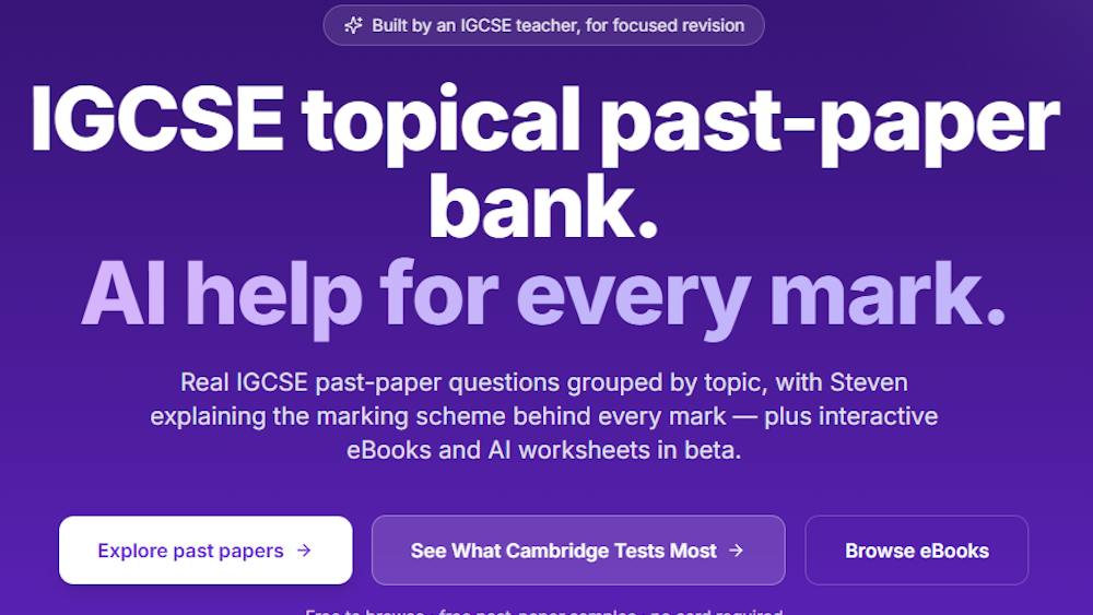 ExamForge AI tool preview