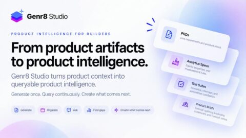 Genr8 Studio AI tool preview