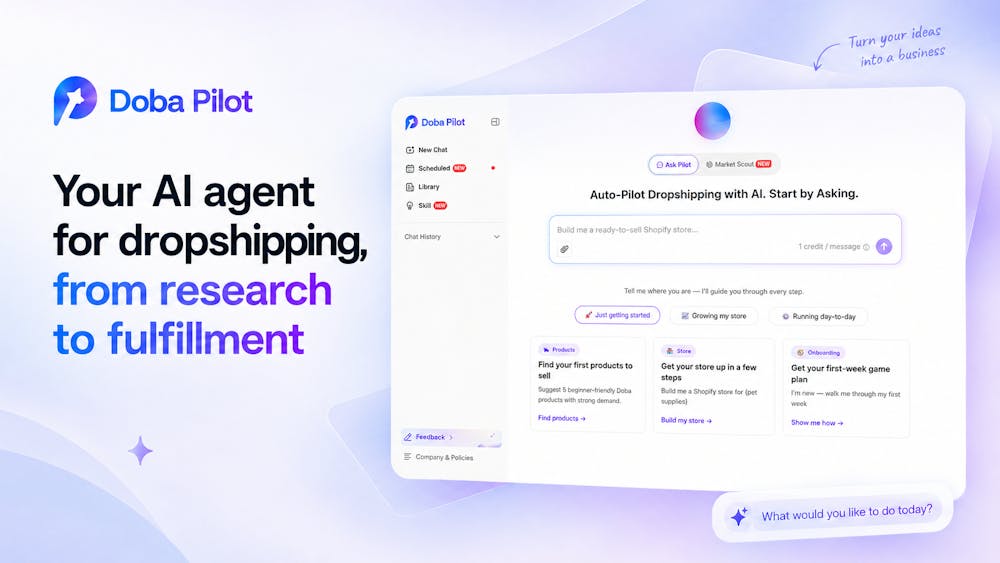Doba Pilot AI tool preview