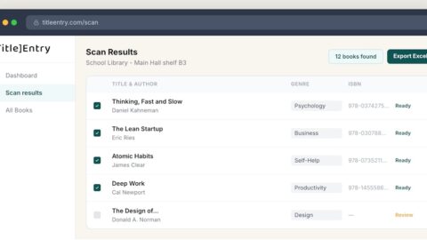 TitleEntry AI tool preview