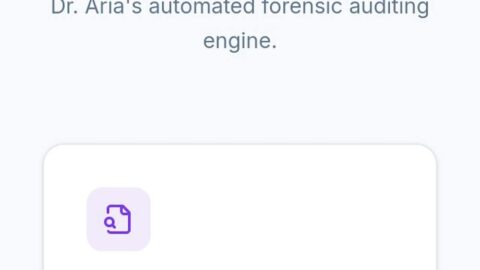 FORENSICDOCAUDIT AI tool preview