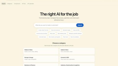 AI Compare AI tool preview