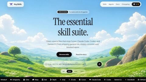 KeySkills - Skills for AI Agents AI tool preview