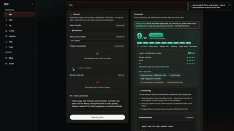 Orty AI tool preview