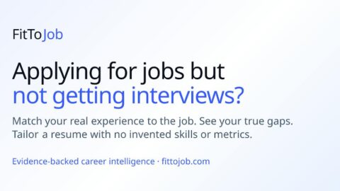 FitToJob AI tool preview