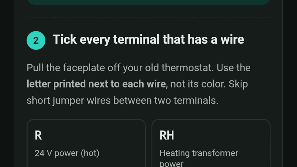 ThermostatWires AI tool preview