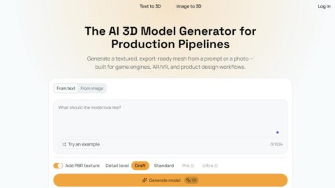 ModelGenerator AI tool preview