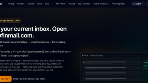 Finmail AI tool preview