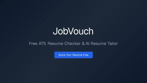 JobVouch AI tool preview