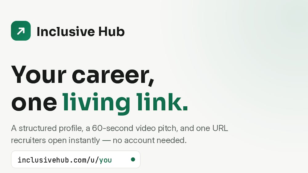 Inclusive Hub AI tool preview