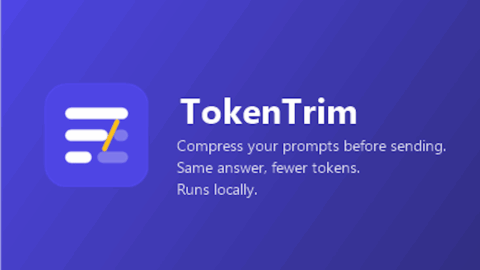 TokenTrim AI tool preview
