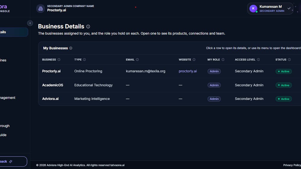 Adviora.ai AI tool preview