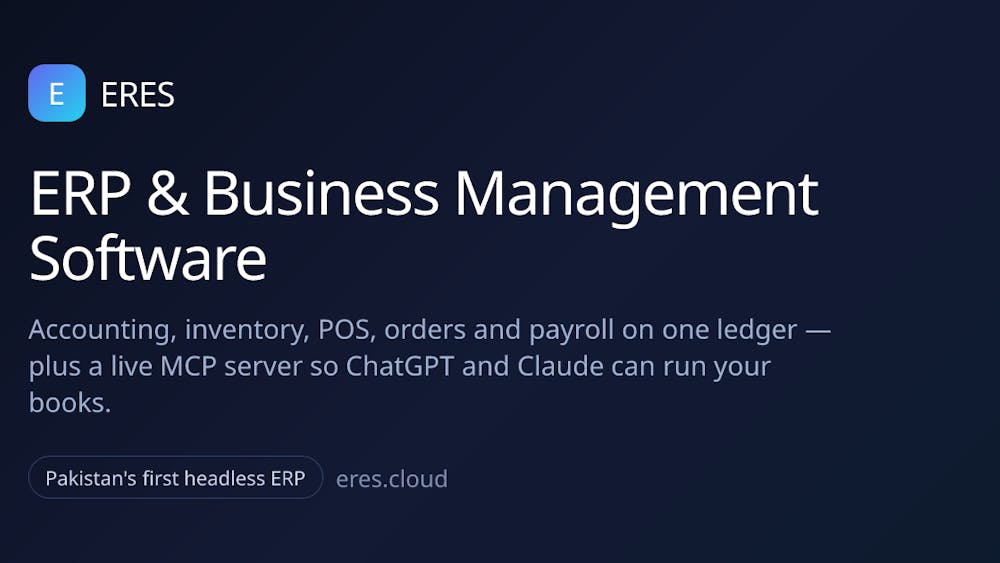 Eres ERP AI tool preview
