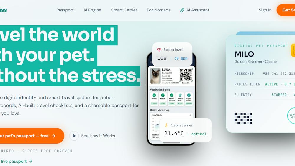 PetPass AI tool preview