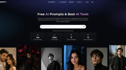 Pixelpromptx AI tool preview