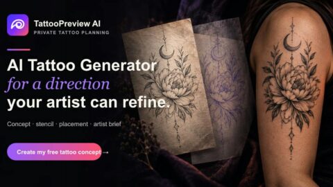TattooPreview AI AI tool preview