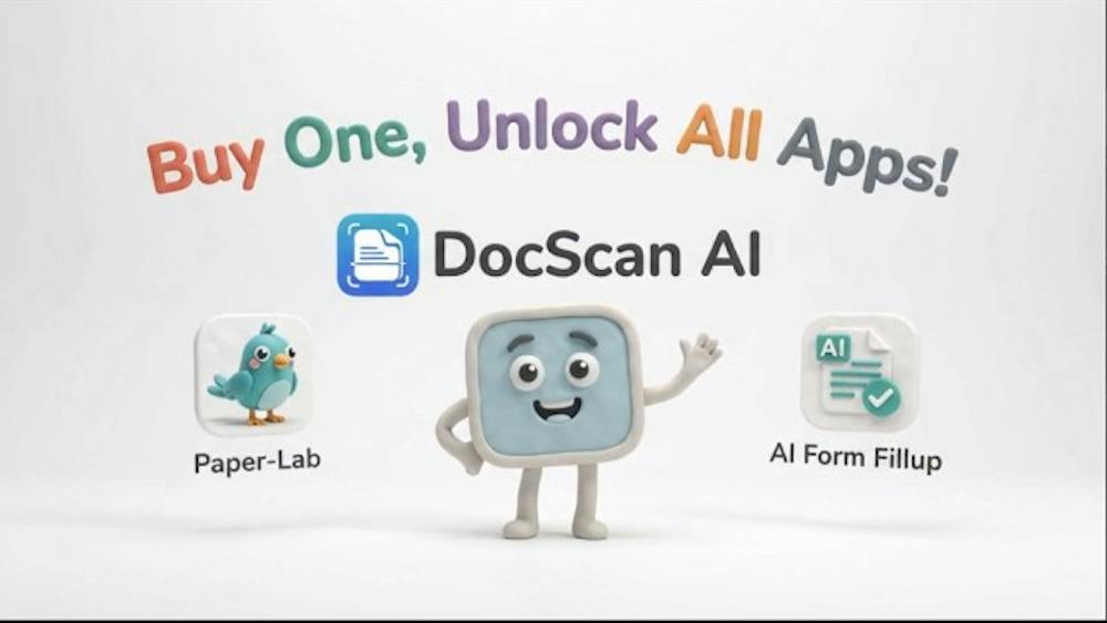 DocScan AI Scanner, OCR and PDF AI tool preview
