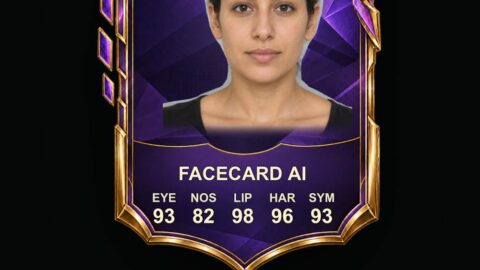 FaceCardAI AI tool preview