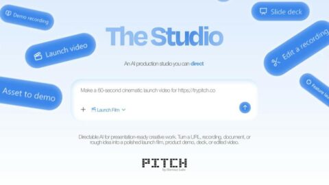 Pitch AI tool preview