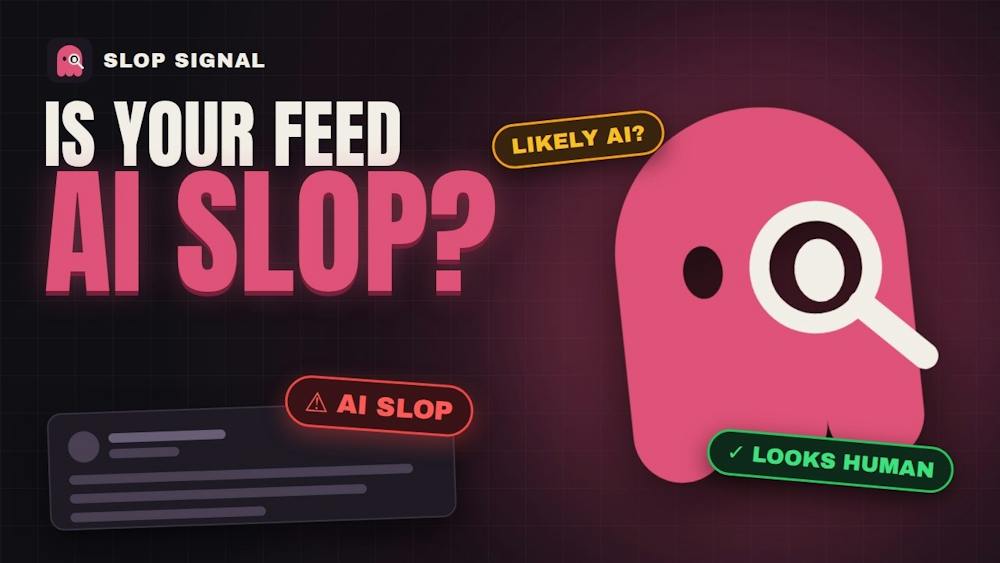 SlopSignal AI tool preview