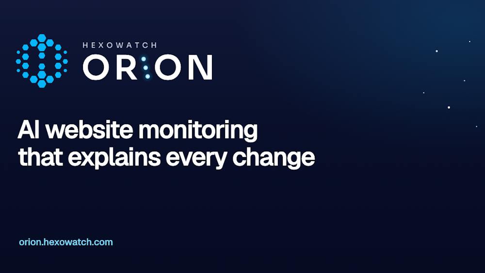 Hexowatch OR:ON AI tool preview