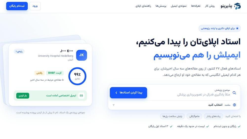 Pazirino AI tool preview