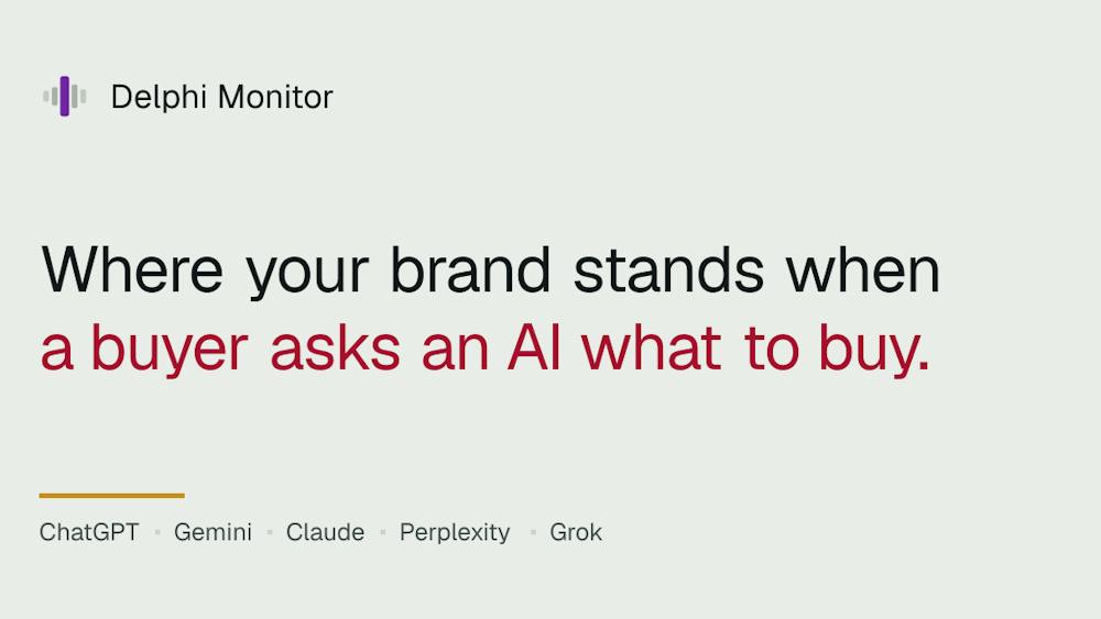 Delphi Monitor AI tool preview